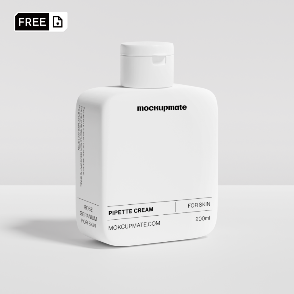 (FREE MOCKUP) Cosmetic Product